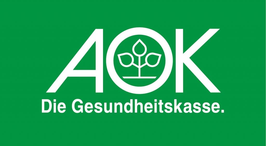 zum Bild: Logo der AOK.