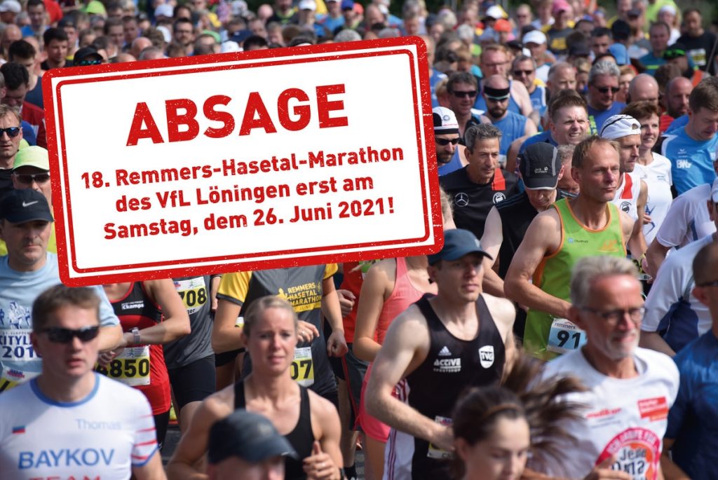zum Bild: Der Remmers-Hasetal-Marathon des VfL Löningen 2020 ist abgesagt. Foto: Matthias Garwels/Remmers-Hasetal-Marathon.