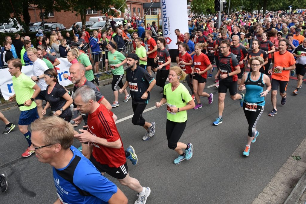 zum Bild: Am Samstag, dem 22.06.2019, findet die 17. Auflage des Remmers-Hasetal-Marathons beim VfL Löningen statt. Foto: Matthias Garwels.