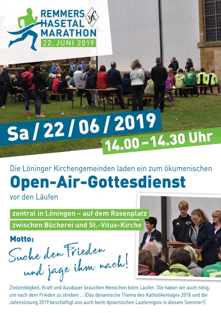 zum Bild: Titelblatt Flyer zum Marathon-Gottesdienst 2019.