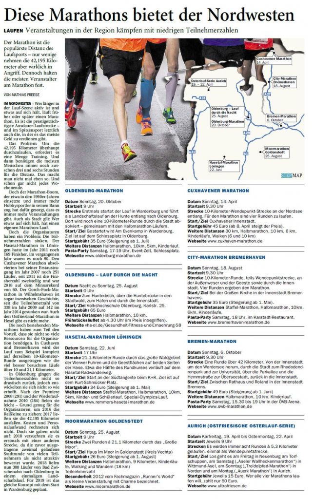 zum Bild: Bericht der Nordwest-Zeitung vom 19.03.2019.
