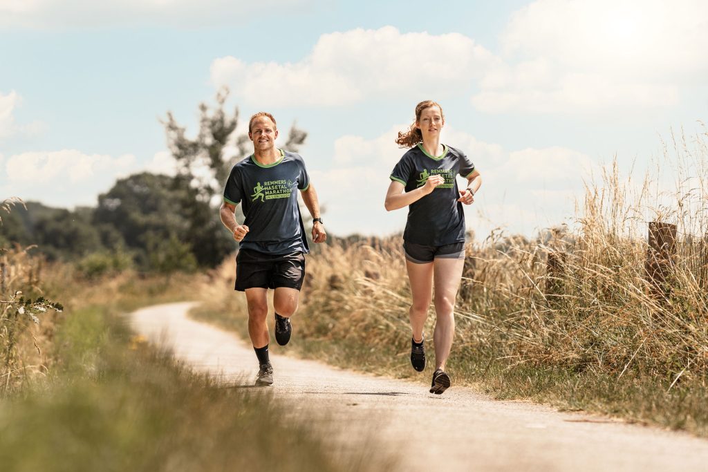 zum Bild:Vom 01.04. bis zum 15.05.2022 findet in Löningen die EWE-HasetalRunning Frühjahrs-Challenge. Foto: Toni Stache.