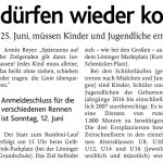 zum Bild:Bericht der Münsterländischen Tageszeitung vom 02.06.2022.